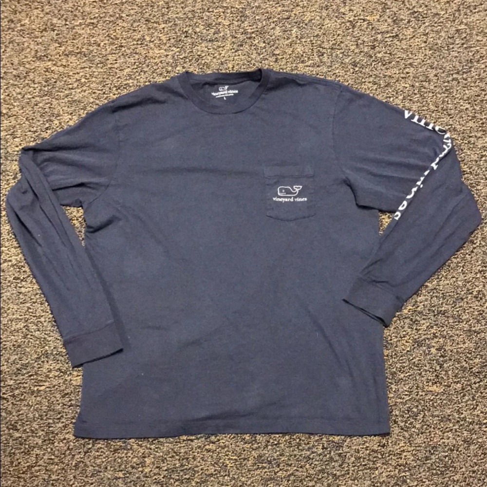 Vineyard vines Longsleeve navy blue